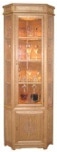 Chines Ashwood corner display cabinet