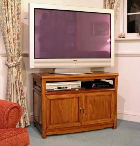A selection of Solid rosewood entertainment units for TV and audio equipment.