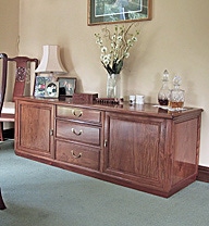 see a selection of Bespoke furniture in solid rosewood made  for clients.