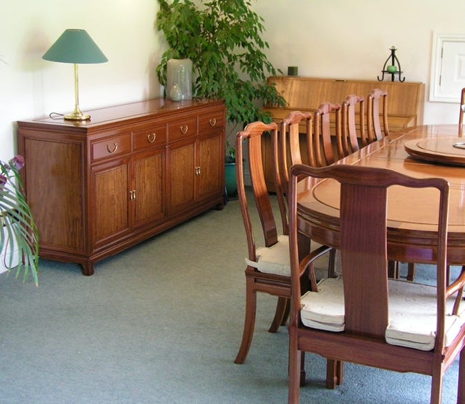Chinese furniture, solid rosewood for the dining room